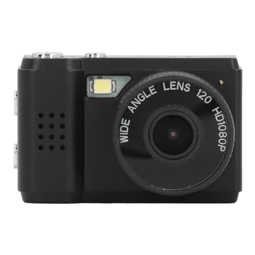 ミニデジタルカメラ、1080P 2MP HDビデオ録画親指カメラ120°広角ミニDVカメラ、USB充電、学生用写真およびビデオ録画