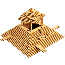 ESC WELT Quest Pyramid 立体パズルボックス クルーボックス 頭の体操木製パズル 秘密付き難解パ ピラミッド 脱出ゲーム ユニーク 3D ぱ...