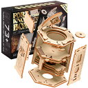 ESC WELT Fort Knox Box PRO 3D パズルゲーム - 3 in 1パズルボックス モデルビルド エスケープルームゲーム - 木のパズル&木の謎解き - イースター用のギフトボックス パズルゲーム - 3D木製パズルの