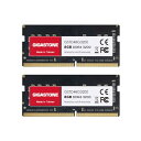 【メモリ ノートパソコン専用 DDR4】GIGASTONE 8GBx2枚 (16GB Kit) DDR4 3200MHz (2933MHz or 2666MHz...
