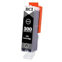Canon用 キヤノン用 BCI-300 互換インク BCI-300 Canon用 インク 300 PGBK ブラック 1本セット対応機種:PIXUS TS7530【残量表示/個包装/安心三年保障付き】