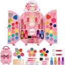 VCYCTO メイクセット おもちゃ 女の子 お化粧 子供 キッズメイクアップ 小学生 コスメセット 子供用 プリンセス メイクアップ 化粧品 メイクおもちゃ セット 本物 洗える メイク遊び 誕生日プ