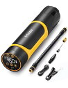 AstroAI 自転車 空気入れ 電動 エアーコンプレッサー バイク 空気入れ 1000Kpa(150PSI)/ 3*1500mAh 充電式 ワイヤレス LEDライト 空気圧指定可能 全バルブ対応 米式/英式/仏式 自転車/車/ロードバイ
