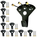 5WYOUKE 壁掛けフック 釘付き 10個入 耐荷重約34kg 強力 額縁展示用 画鋲フック ピンフック おしゃれ 大 目立たない フック 石膏ボード 木壁対応 額縁展示用吊り金具 多機能フック