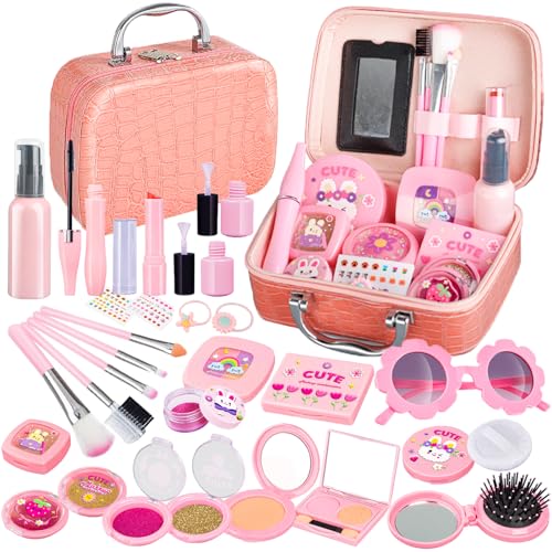 Heculos メイクおもちゃ 23pcs 女の子 うさぎ メイクごっこ メイクおもちゃ ドレッサーおもちゃ 化粧バッグ かわいいおもちゃセット メイクおもちゃ クリスマスギフト メイクセット Heculos メイクおもちゃ 23pcs 女の子 うさぎ メイクごっこ メイクおもちゃ ドレッサーおもちゃ 化粧バッグ かわいいおもちゃセット メイクおもちゃ クリスマスギフト メイクセット
