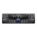 MAXWIN 1DIN カーオーディオ メディアプレーヤー 【純正風スタイリッシュデザイン】 Bluetooth 車載 AUX USB microSD ラジオ チューナー FM AM デッキ LED RCA 12V 対応 音楽 iPhone Android スマートフォン 1DIN01