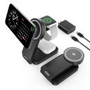 SODI QI2 ワイヤレス充電器 3-in-1 MagSafe対応 急速 マグセーフ 充電スタンド マグネット式 角度調整 コンパクト iPhone16/15...