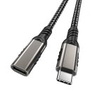 Mriocan USB C 延長ケーブル 1M USB C 3.2 20Gbps 高速データ転送 240W PD急速充電 4K@60Hz 映像出力 超高耐久ナイ...