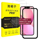 iPhone13 / iPhone13Pro / iPhone14 ガラスフィルム ガイド枠付き 【2枚強化ガラス+ガイド枠】 対応 iPhone 13 / 1...
