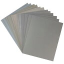 Hbitsae 耐水ペーパー 1000 1500 2000 3000 4000 5000 各2枚 12枚入 6種類 サンドペーパー 230 mm x 280 m...