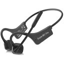 骨伝導イヤホン bluetooth マイク付き 通話専用 ノイズキャンセリングマイク 耳を塞がない 骨伝導ヘッドセット クリアな通話体験 オープンイヤーヘッドホ...