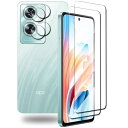 OPPO A79 5G ガラスフィルム+ OPPO A79 カメラフィルム【旭硝子日本製】OPPO A79 5G 指紋認証対応 硬度9H 耐衝撃 スクラッチ防止 自動吸着 露出オーバー防止 気泡ゼロ 指紋防止 OPPO A79 5G 保護フィルム
