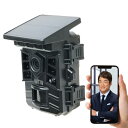 WTW 塚本無線 トレイルカメラ 防犯カメラ MicroSD 512GB対応 静止画4800万画素 動画200万画素 APモード ソーラーパネル一体型 スマホ対応 夜間撮影 乾電池 防水 安心の国内サポート WTW-TCS36AP