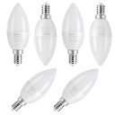 DiCUNO LED電球 E12口金 シャンデリア 5W 40W白熱電球相当 450LM 電球色 3000K 高演色 Ra98+ AC100V-240V 非調光...