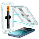 Spigen Galaxy S25 ガラスフィルム Galaxy S25/24 指紋認証対応 9H硬度強化ガラス 貼り付けキット付き ナノコーティング 飛散防止...