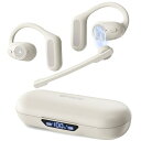 Bluetoothヘッドセット【2025年業界高水準傑作 マイク付き 脱着式オープン型】 Earaku(イアラク) MicCuff 一体両用 通話用イヤホン O...