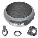 F.G.S スピーカー Bluetooth【ウェアラブル・スポーティー】 ワイヤレ IPX-6防水 ポータブル ブルートゥーススピーカー ステレオ 装着可能/マ...