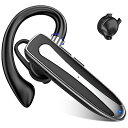 Gethoo 新登場 Bluetoothヘッドセット Bluetoothイヤホン 片耳 掛け式 片耳イヤホン bluetooth 最大96時間連続使用ワイヤレス...