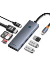 Baseus USB-C ハブ 7-in-1 4K (60hz) HDMIハブ PD100W 急速充電 5Gbps 高速データ転送 x 3ポート拡張 SD/TF...