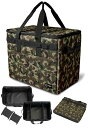 ZEN Camps キャンプ 収納ボックス ソフトコンテナ コンテナボックス ツールボックス アウトドア 37L 大容量幅43cm X 奥行27cm X 高さ3...