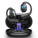 【解放感あふれるオープンイヤー】イヤホン bluetooth Joyroom ワイヤレスイヤホン イヤーカフ 超軽量 耳を塞がない 耳掛け式 究極のフィット感 ...
