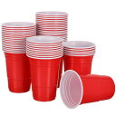 Gadpiparty プラカップ 使い捨て コップ プラスチック ドリンクカップ 450ml ホテル レストラン 飲料店 アウトドア キャンプ パーティー ウェ...