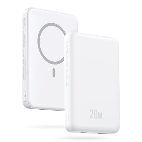 モバイル バッテリー MagSafe対応 超薄型 軽量 小型 10000mAh PD20W急速充電 三台同時充電 ワイヤレス充電器 マグセーフ充電器 マグネット...