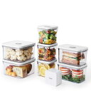 VAKUEN プレミアム真空保存容器&全自動食品シーラー機 ショート8点セット バルブで便利開閉 BPAフリー 100%漏れ防止 非真空保存の容器よりも最大5倍長く食品を新鮮に保存可能 (OT-BASIC SET/8P)