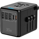 Gresion 変換プラグ PD 35W急速充電 変圧器 海外旅行 6台同時に充電 マルチ変換プラグ Macbook iPad iPhone Android S...