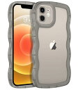 BENTOBEN iPhone 12 Mini ケース クリア TPU 韓国 可愛い ウェーブ ソフト 滑り止め 薄型 軽量 耐衝撃 おしゃれ スマホケース ス...