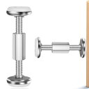 DERCHIA 突っ張り棒 2個入り 304ステンレス 転倒防止 家具 つっぱり棒 耐震ポール 防災グッズ 家具固定用 棚 本棚 タンス テーブル 簡単取り付け...