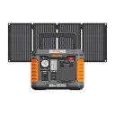 Togo Power ポータブル電源 ソーラーパネル セット 小型 静音 リン酸鉄リチウムイオン電池 177Wh/300W BMS電池保護機能 40W太陽光パネ...