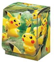 Pokemon Deck Case 80+ Pokemon Pikachu Forest