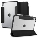 Spigen iPad 第11世代 ケース A16 (2025年/11インチ) iPad 第10世代 ケース (2022年/10.9インチ) 背面 クリア 透明 Apple Pencil 対応 米軍MIL資格 スリム スタンド 耐衝撃 傷防止 カメラ保護 オートスリープ ウ