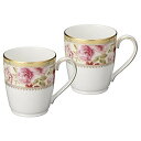 Noritake ノリタケ マグカップ ( ペアセット ) 295cc ハートフォード 2個 ボーンチャイナ P97280/4861