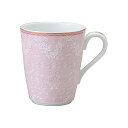 NARUMI(ナルミ) マグカップ イングリッシュトラッドピンク 300cc ピンク かわいい おしゃれ やさしく上品な絵柄 プレゼント 電子レンジ温め対応 日...