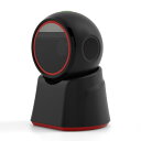 Docooler デスクトップバーコードスキャナー、自動全方向デスクトップバーコードスキャナー、ハンズフリーUSB有線QRバーコードリーダー、倉庫、スーパーマーケット、小売店用の1D 2Dバーコ