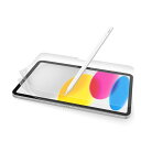 (2枚入り) iPad第10世代2022(10.9インチ)用 ペーパーライクフィルム、マットPETフィルム iPad 10.9インチ(第10世代)、紙のような書き心地と描き心地、反射防止および傷防止画面保護フィルム