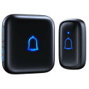 【IP66防水防塵】SleeZOO ワイヤレスチャイム 玄関チャイム 送信機電池式 無線 呼び鈴 チャイム 介護 屋外 工事不要 受信機コンセント LED提示 ...