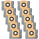 eufy用 X8 Pro/ X10 Pro Omni ロボット掃除機 紙パック【抗菌・消臭加工あり】アンカー ユーフィー向け 掃除機 対応 ダストバッグ アクセサリー(10枚入り)