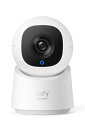 Anker Eufy Indoor Cam C220 (見守りカメラ) 【ペットカメラ/ベビーモニター/ペット見守り/屋内カメラ/ネットワークカメラ / 2K画質 / ズーム対応 / 360°監視/AI動作検知/Wi-Fi対応 】