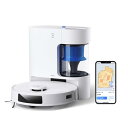 【最新 サイクロン式】 ECOVACS(エコバックス) DEEBOT N20 PRO PLUS ロボット掃除機 水拭き両用 8000Pa強力吸引 毛絡み除去システム 振動モップ 自動ゴミ収集 マッピング 障害物回避 ゼロタングル ア