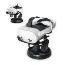 AMVR VR スタンド For Quest 3S/Quest 3/PICO 4/Vision pro/PS VR2 に対応 VR ヘッドセット アクセサリー ...