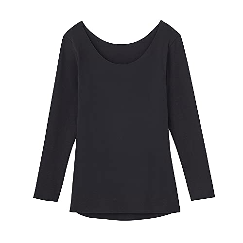 [グンゼ] 長袖インナー 綿混 裏起毛 吸湿発熱 あったかインナー HOTMAGIC ホットマジック MH7846P レデ..