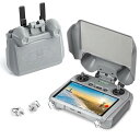 STARTRC DJI向けMini 4 Pro、Air 3S、Air 3、Neoサンシェード ドローンRC 2リモコンサンフード 画面保護 アクセサリー 3-IN-1サンバイザー 、ジョイスティック、スクリーンプロテクター ソフト超微細繊