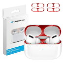 TALENANA Pro2 用 ダストガード アップル エアーポッズ プロ2コーティング メタリックプレート ホコリガード 防塵 カバー 保護シール 汚れ防止 ...