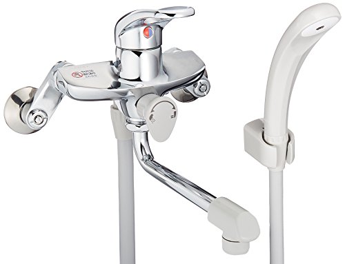 SANEI(サンエイ) シングルシャワー 混合栓 浴室用 パイプ長さ170mm リングレバー 蛇口 浴室水栓 壁付 CSK1710D