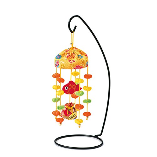 タカギ繊維 Panami ちりめん豆傘つるし雛制作キット 金運 赤系 LH422