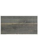 光(Hikari) ヴィンテージボード パンチングボード 有孔ボード 600x450x5.5mm グレー 穴ピッチ:25mm PGMBD46-1