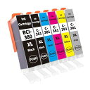 Canon用 キャノン 互換 インク BCI-381XL BCI-380XL Canon用 インク BCI 381 380 (PGBK/BK/C/M/Y/GY)...